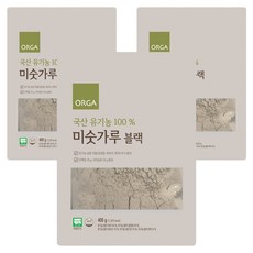 ORGA 黑穀物粉, 400g, 3個