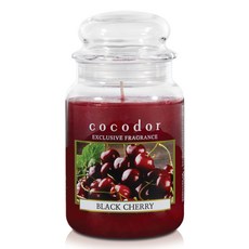 코코도르 뉴 라지자 캔들, 블랙체리, 550g, 1개