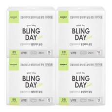 GANGBLY LIFE Bling Day Slim 中號衛生棉, 16件, 4個