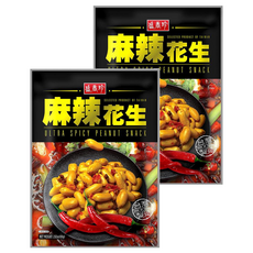 盛香珍 麻辣花生, 80g, 2包