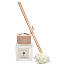 Royal Duke 香氛 GLAMOUR & CHEERY 磨砂原木擴香方瓶, 桂花, 200ml, 1瓶