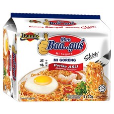 Ibumie 益福 Baagus 乾撈麵經濟包 原味 70g, 5包