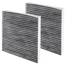 OMYCAR 冷氣濾網 適用BMW X5 E70/F15/F85 X6 E71/E72/F16/F86 汽車冷氣濾網, 2個, NC-2941-2PC