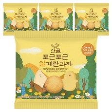 Ecomom Meal 山谷米餅乾, 40g, 4包, 雞蛋口味