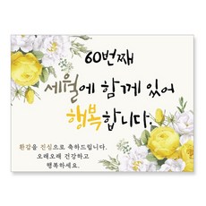 Marvel In Home 六十大壽橫幅 C, 混合顏色