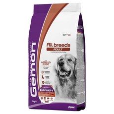 Gemon 啟蒙 中大型成犬 飼料 義大利製造 無基因改造, 羊肉, 3kg, 1袋