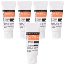 더마팩토리 워터풀 톤업 선크림 SPF50+ PA+++, 30g, 5개
