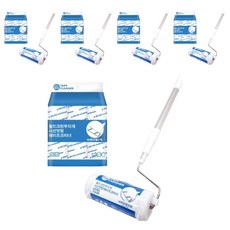 World Clean 除塵滾筒 3段式長柄 本體 + 補充包 3入, 5套