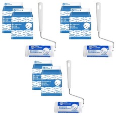 World Clean 斜切設計除塵滾輪 本體 + 6入補充包, 3套