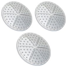 Barowa向日葵Sun Head鍍鉻蓮蓬頭, 單色, 3個