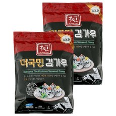 더국민 광천 김가루 골드, 400g, 2개