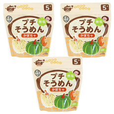 和寓良品 寶寶鮮蔬南瓜細麵, 適合5個月以上的寶寶, 天然純小麥, 無鹽, 易煮好消化, 100g, 3包