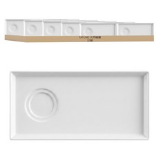 TATUNG 大同磁器 11 多功能皿 10個, White, 1組