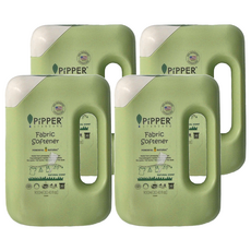 PiPPER STANDARD 沛柏 Fabric Softener 鳳梨酵素柔軟精, 天然, 900ml, 4瓶
