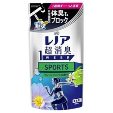 Lenor 蘭諾 日本原裝進口 1WEEK 超強除臭衣物柔軟精超特大補充包 運動服專用, 1.52L, 1包