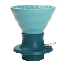 HARIO 湖水綠磁石浸漬式濾杯 SSDC-02-TRT-EU, 200ml, 手沖咖啡濾杯，輕鬆享受咖啡時光, 1個