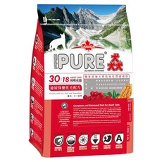 PURE 猋 泌尿保健化毛配方 挑嘴成貓飼料, 雞肉, 1.5kg, 1袋