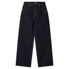 MIXXO 女款長版/基本款修身直筒丹寧褲