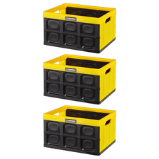 KEYWAY 聯府 全功能百寶摺疊箱 50L DY-927, 黃色, 3個