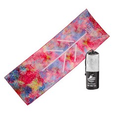 薩維納防滑止滑瑜珈墊巾, 彩色, 1個