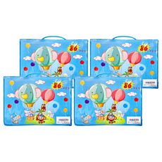 JAR 嚴選 水彩畫筆86件套裝禮盒 藍色 4盒 (兒童繪畫組,美術用品)