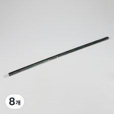 비츠온 사각 몰딩 3호 22mm x 1m, 흑색, 8개