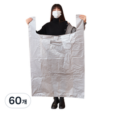 그린리빙 초대형 이사 비닐 봉투, 200L, 60개
