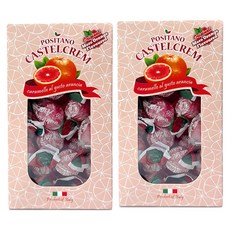 Positano Castelcrem摩洛血橙糖果, 145g, 2個
