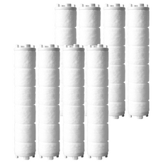 bathtem Rewater 隱藏式蓋廚房濾芯專用替換濾芯, 8個