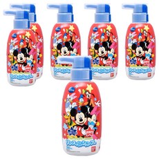 BANDAI 迪士尼 米奇 二合一洗髮精，溫和保濕，不刺激，兒童適用, 300ml, 6瓶
