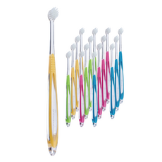 BonNee 雙重細軟毛牙刷 103sh 隨機出貨, 16個, 1個