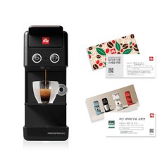 illy 意利 膠囊咖啡機, Y3.3 NEW TB BK, 黑色