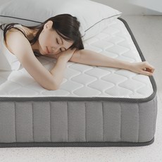 퍼리든 스너그 포켓 스프링 매트리스 그레이 고객직접설치, 210mm, 미디엄소프트