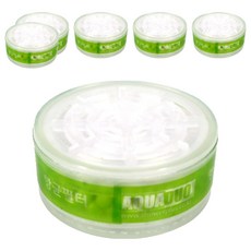 아쿠아듀오 SF-1000 핸디형 전용 2차 헤드 항균 샤워기필터, 6개