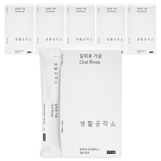 생활공작소 알로프로폴리 가글액 10p, 110ml, 6개