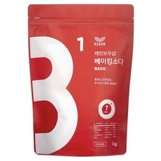 레인보우샵 베이킹소다 베이직, 1kg, 1개