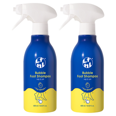 라이프홀릭 버블 풋샴푸 아이스레몬향, 1개입, 2개, 400ml