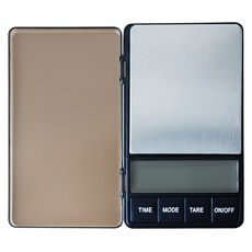 迷你咖啡計時電子秤 1000g/0.1g, CAES0034, 1個