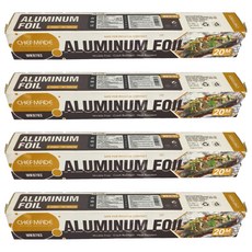 CHEFMADE 學廚 鋁箔紙 加厚型, 20m, 20m x 30cm, 4個
