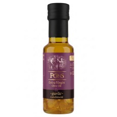PONS 龐世 特級冷壓橄欖油 大蒜風味, 125ml, 1瓶
