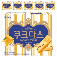 쿠크다스 치즈, 6개, 128g