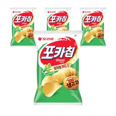 오리온 포카칩 어니언맛, 137g, 4개