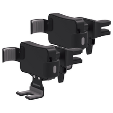 불스원 원터치 오토그랩 통풍구 핸드폰 거치대, 2개, Black