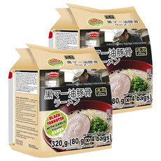 AceCOOK IPPIN 逸品 蒜香豚骨風味麵 80g, 8包