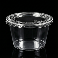 URBANFLAIR 一次性醬料容器組 4盎司 120ml, 100入, 1套