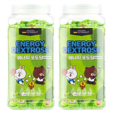 Nutrikraft 能量葡萄糖糖果, 2個, 250錠