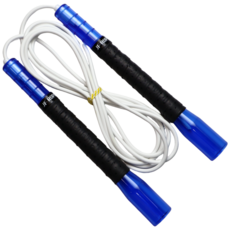 JFROPE Twinkle Freestyle Tornado 高速跳繩, 深藍色 + 白色條紋