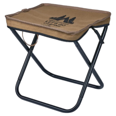 WellHike 玩客 輕量小折凳 27 x 21.5 x 25.5cm 368g, 卡其色, 1個