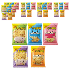 統一 科學麵 小心點兒 原味 五連包, 110g, 6組