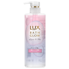 LUX 麗仕 Bath Glow 亮澤保水洗髮精 受損髮專用, 490g, 1瓶